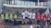 podium duathlon