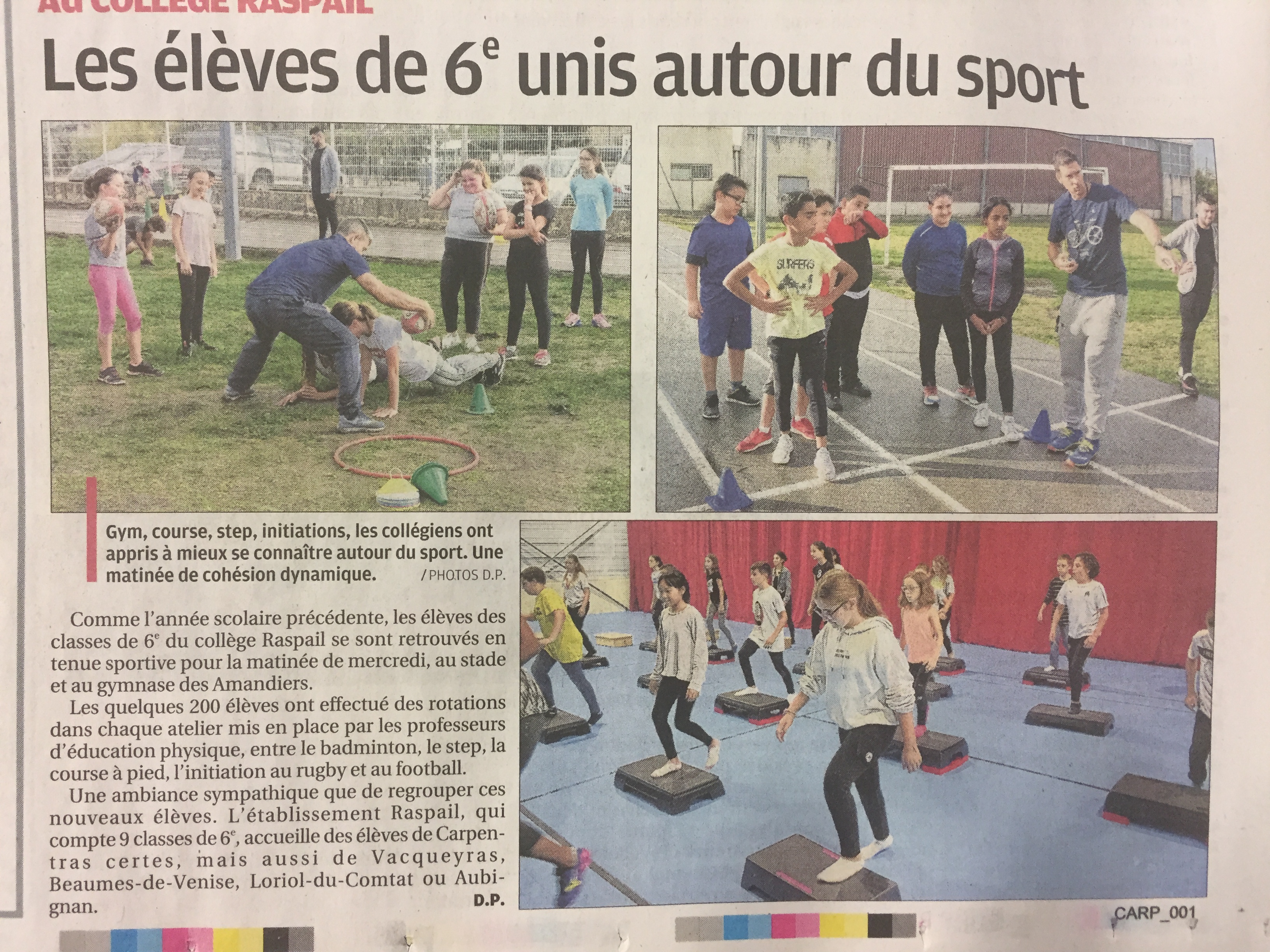 collège Raspail JNSS19